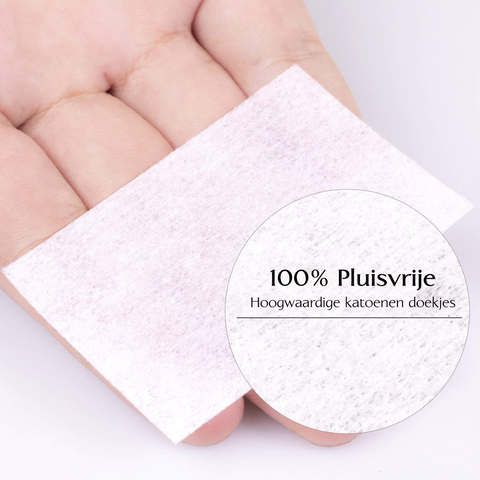 Pluisvrije Nail Wipes