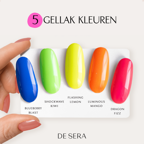 Gellak Starterspakket Series No. 10 Electric Dreams - Neon Kleuren